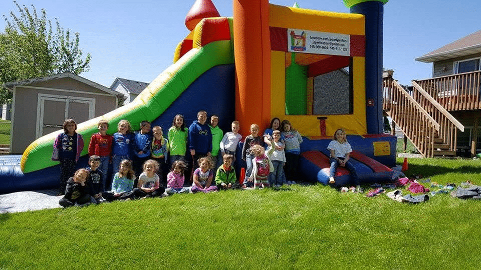 A Bouncy Birthday House