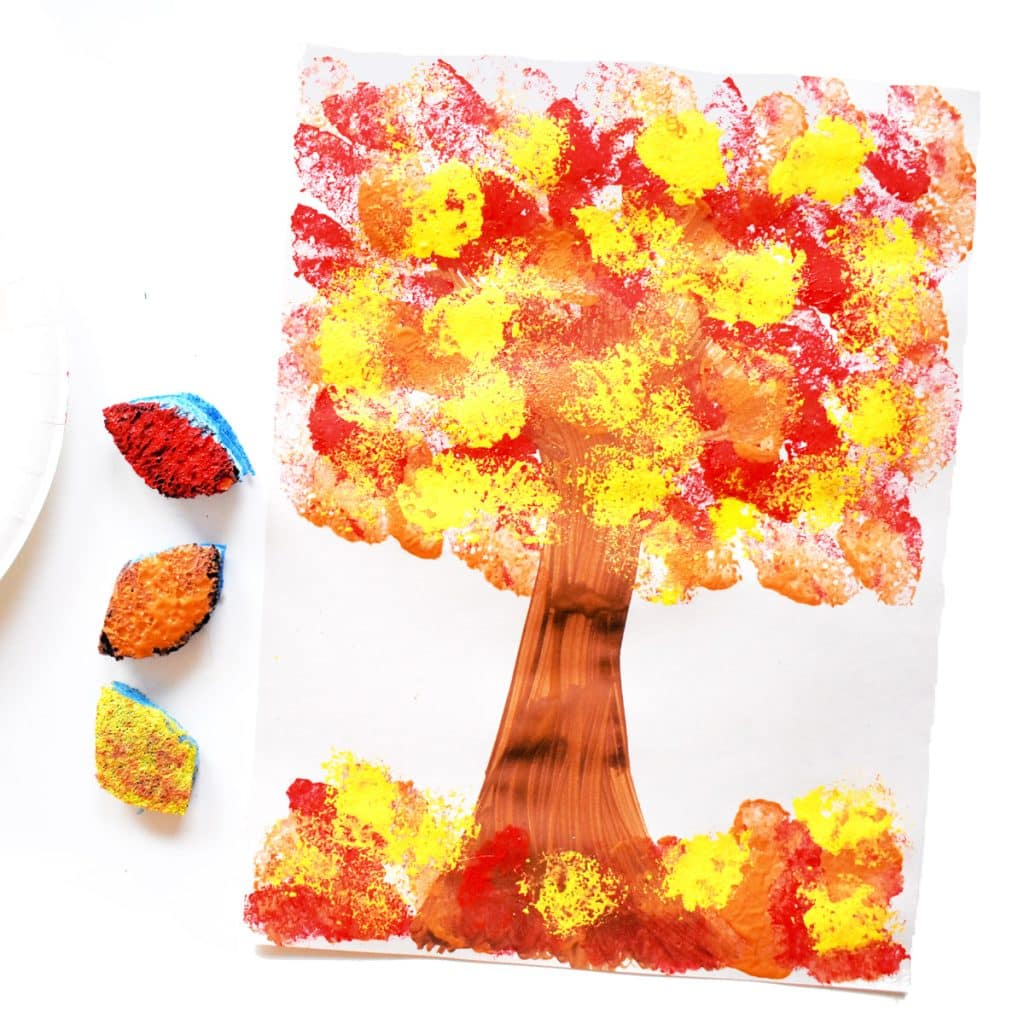 16 Fun Sponge Painting Shapes that Kids Will Love - illustrated