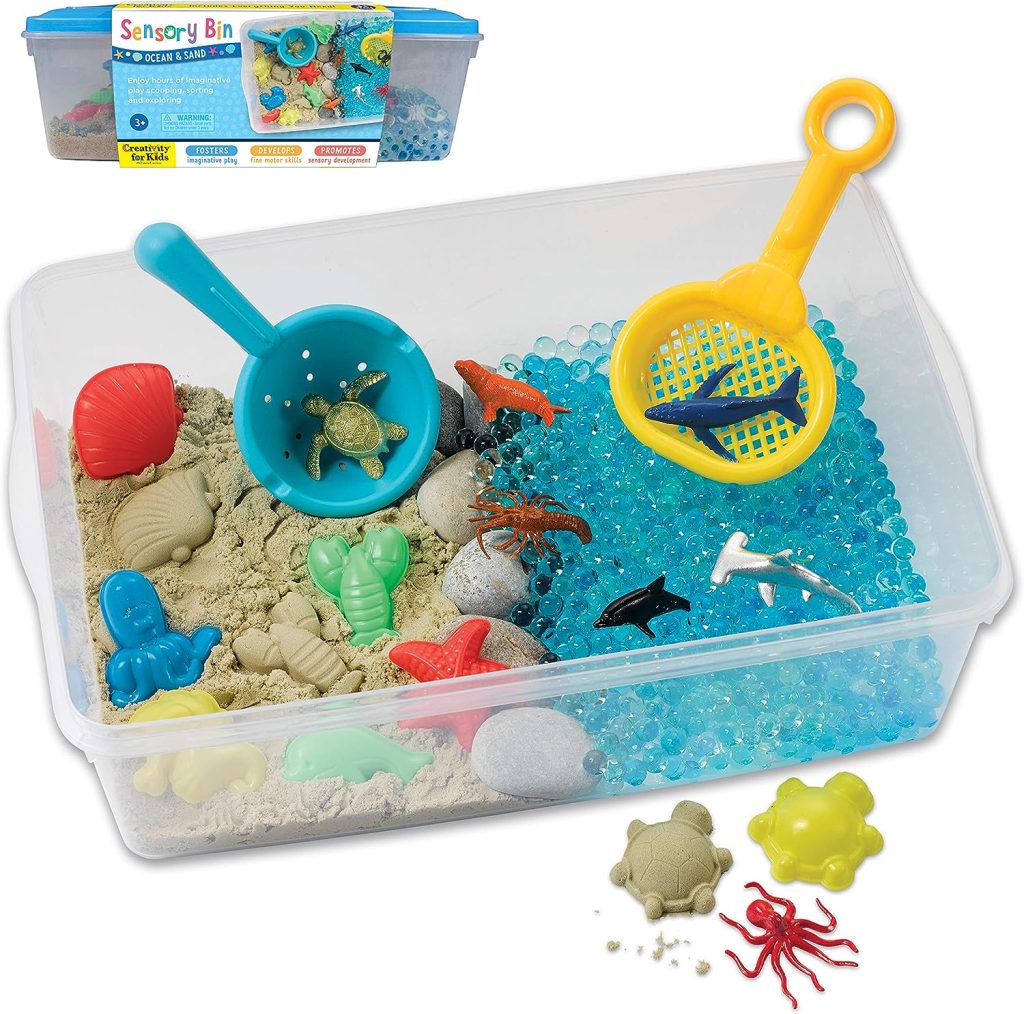 Beach Sensory Bin