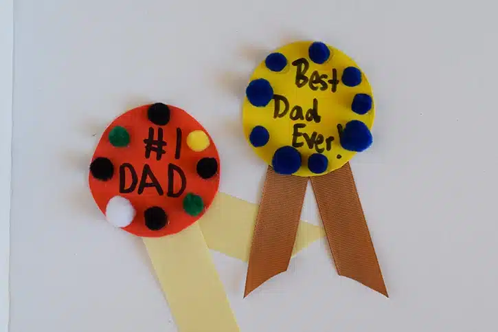 Best Dad Award Craft