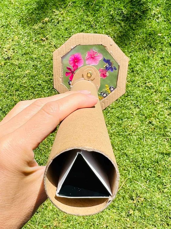 Cardboard Box Kaleidoscope