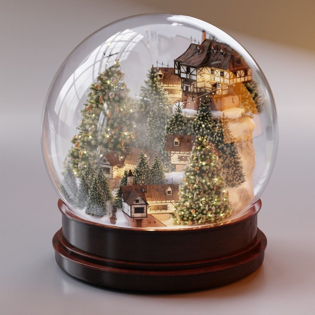 DIY Snow Globe