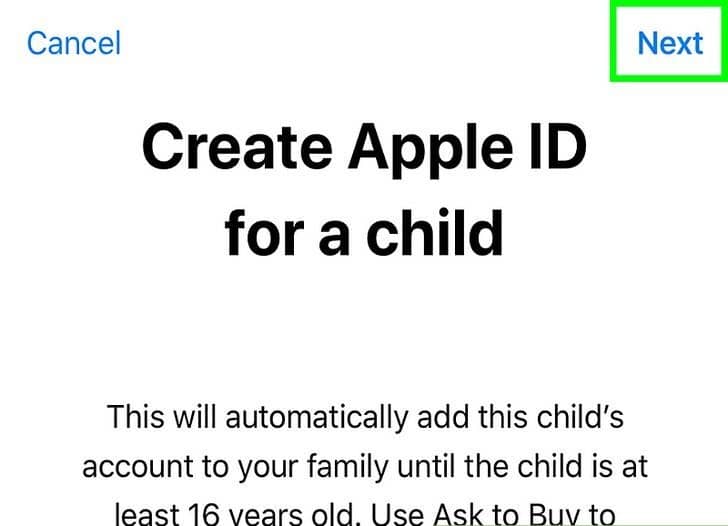 Enter Your Child’s Name