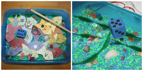 Fishing-themed Sensory Box