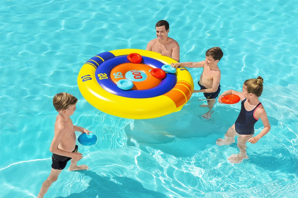 Frisbee Pool Game for Kids