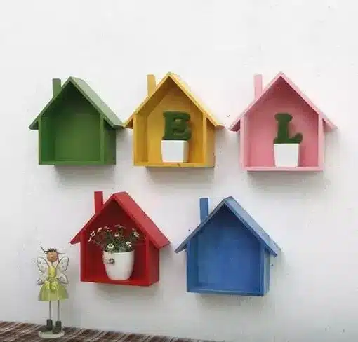 Hanging House Wall Display