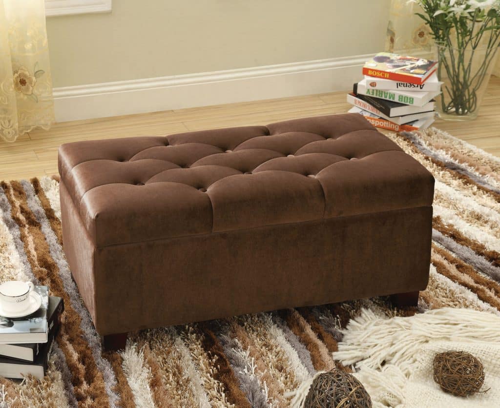 Hidden Storage Ottoman