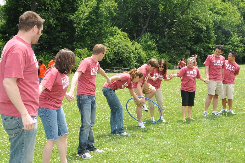 Hula Hoop Relay