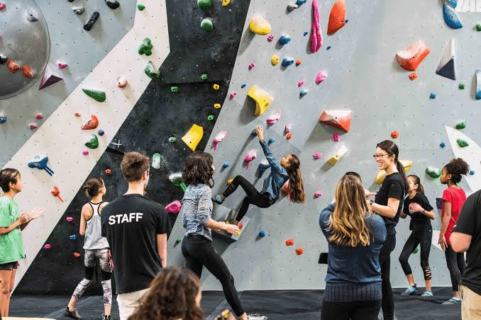 Indoor Rock Climbing