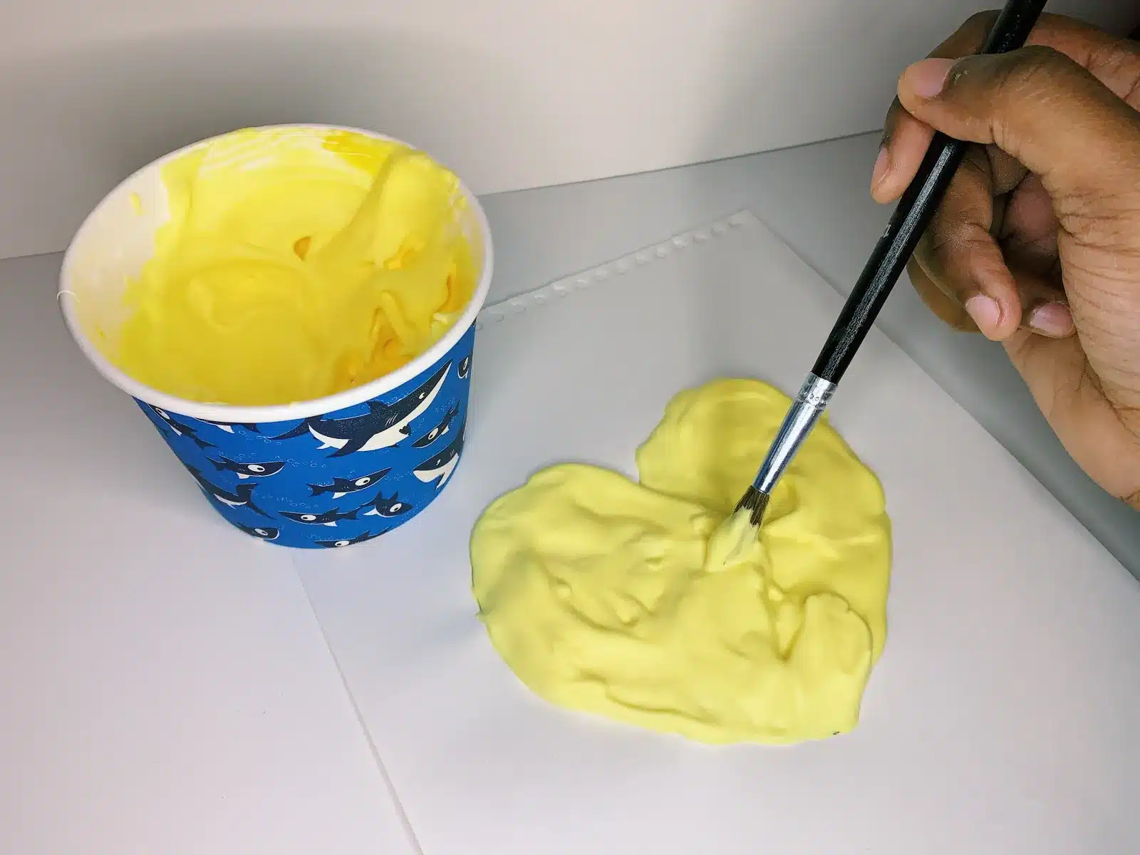 3 Ingredient DIY Puffy Paint