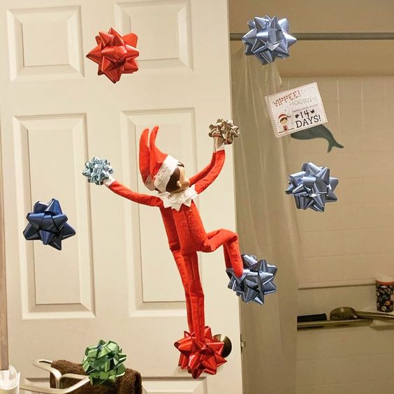 Magic Track of the Elf on the Shelf