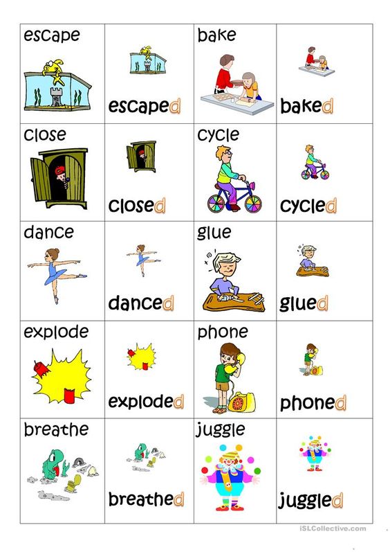 Past Tense Verbs