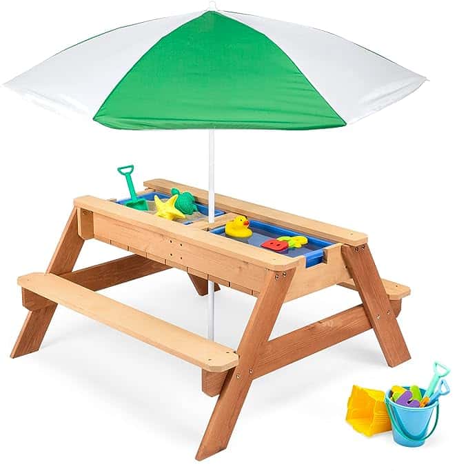 Picnic Sensory Bin Table