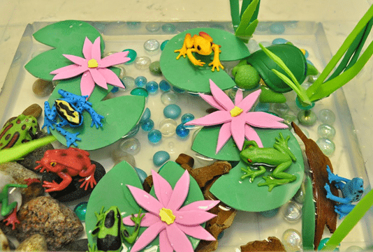 Pond Sensory Bin