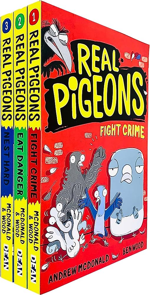 Real Pigeons Fight Crime Series by Andrew McDonald