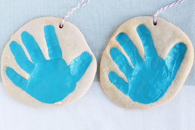 Salt Dough Hand Prints