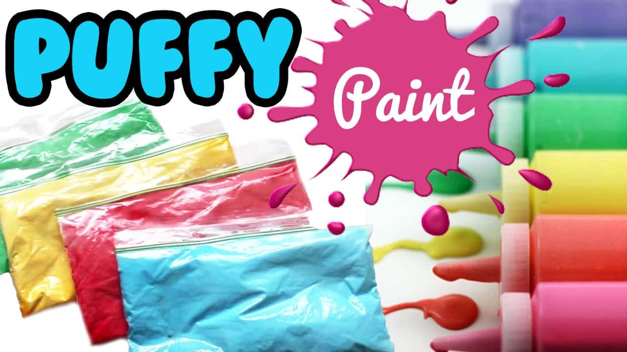 Puffy Paint: Art Project Test Results of Two Recipes