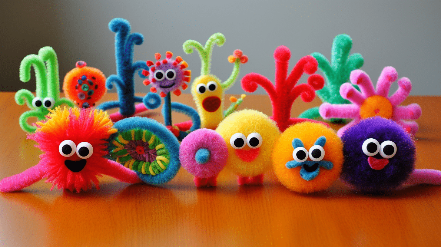 Pipe cleaners craft for DIY Crafts Decorations Creative School Project –  which-craft