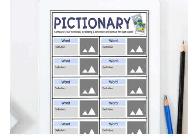 Synonym Pictionary