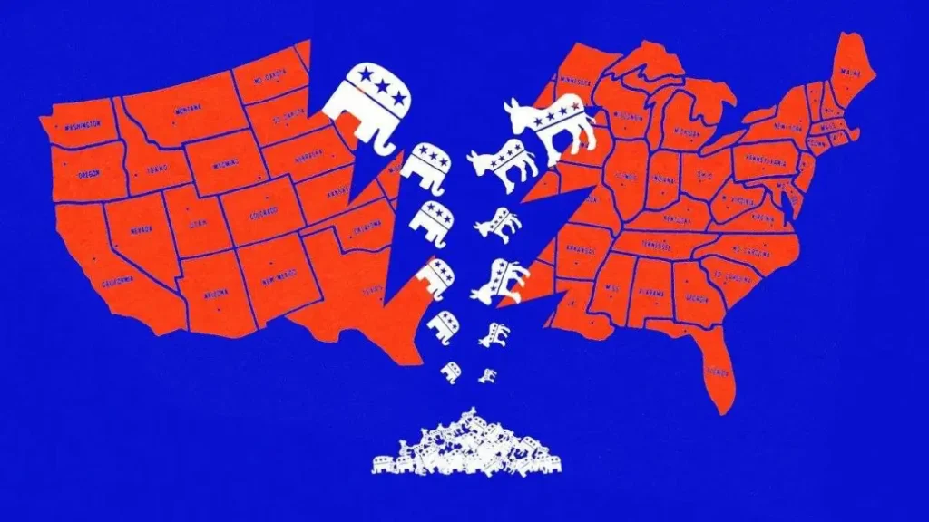 The Rising Political Polarization in The US .jpg