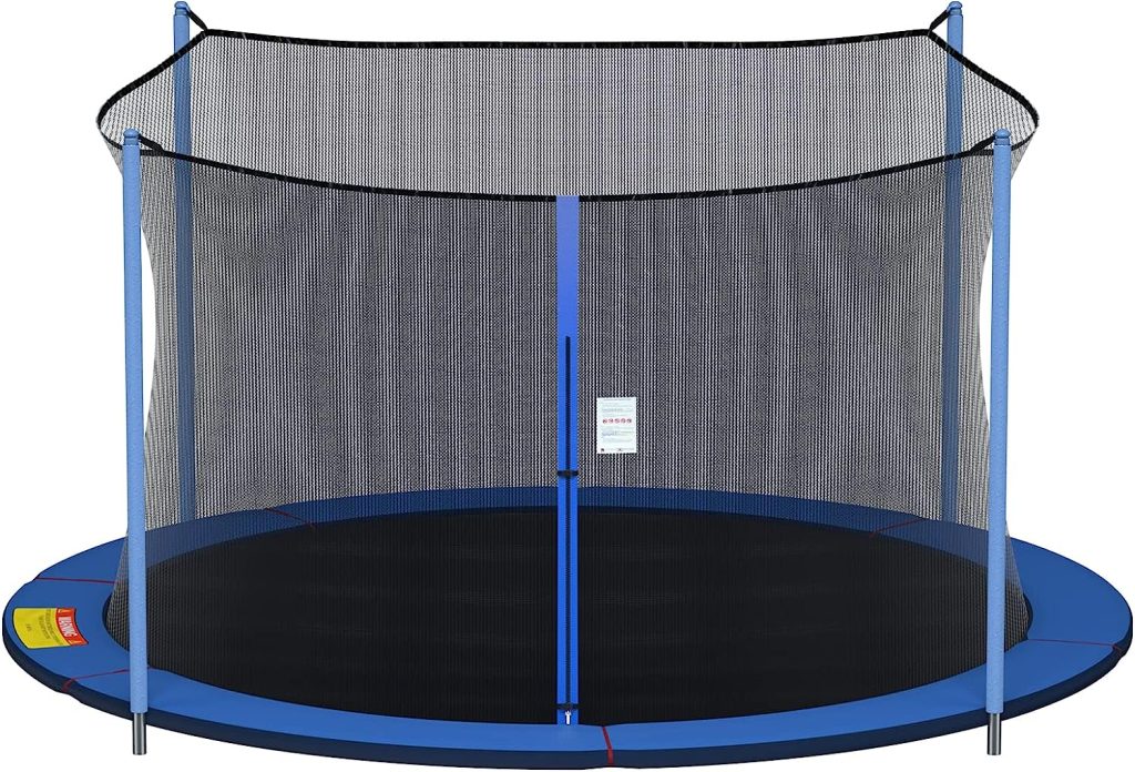 Trampoline with Enclosure Net