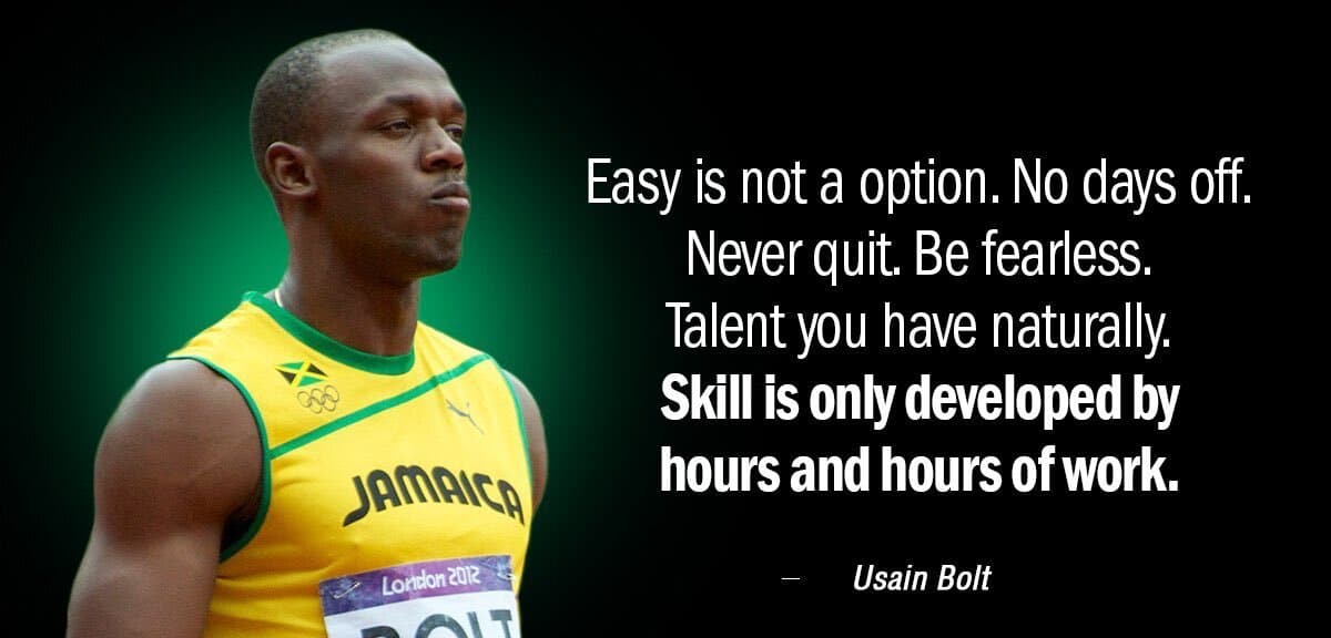 Usain Bolt.