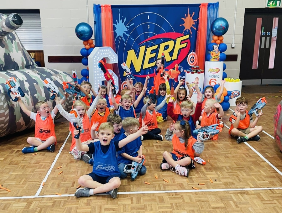 Nerf Wars Party