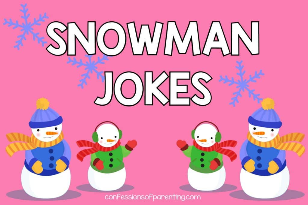 Some Amazing Snowman Jokes for Kids