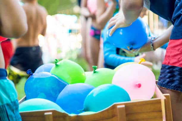 Splash with Water Balloons
