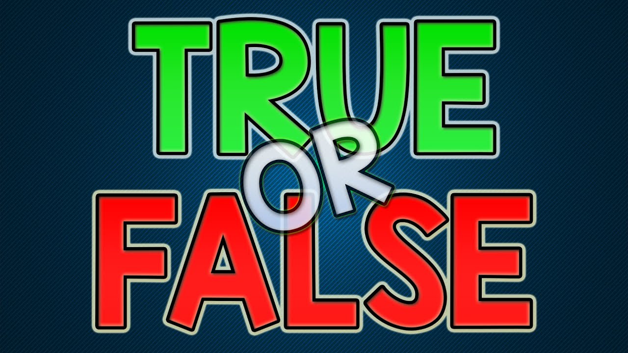 true or false questions