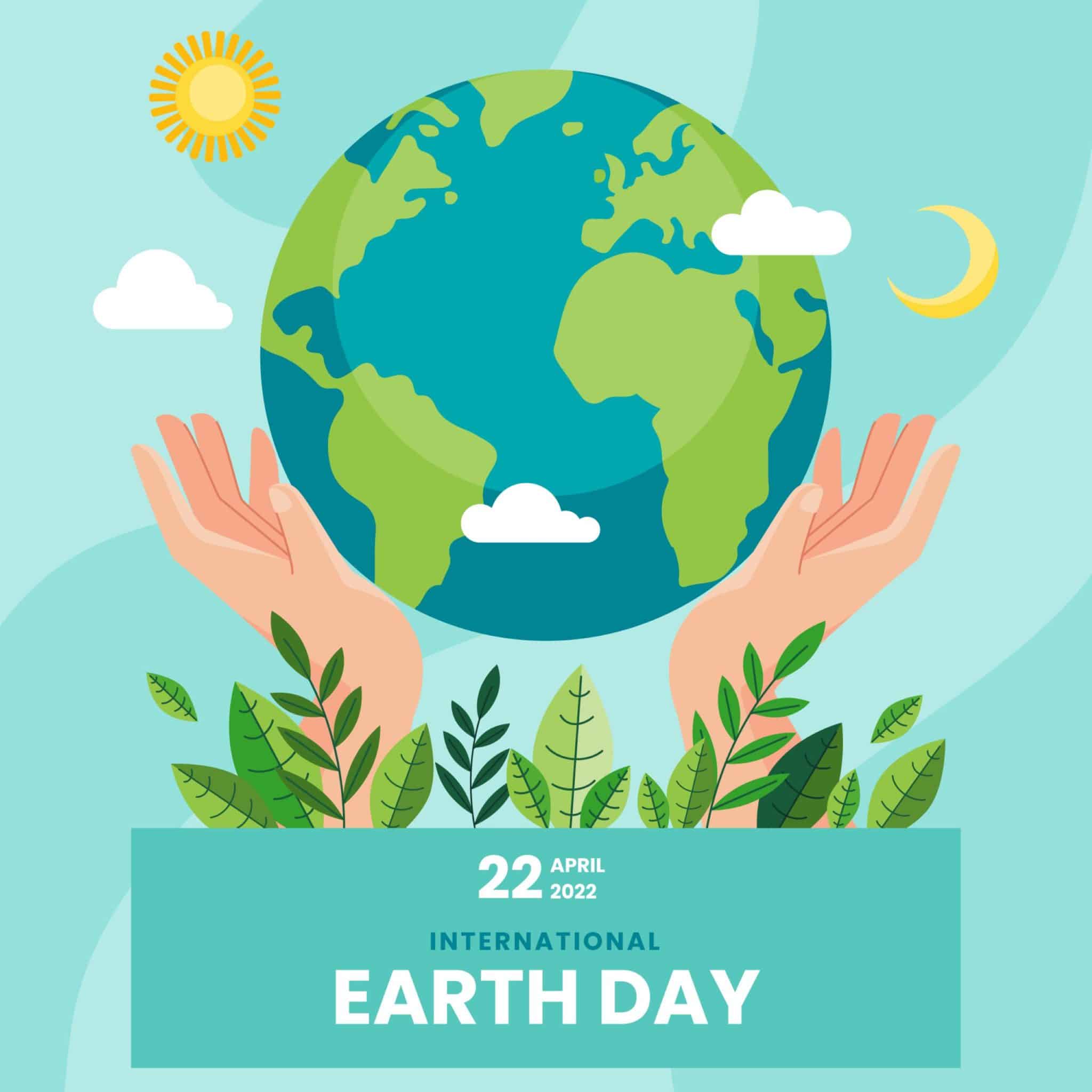 What are five issues that Earth Day focuses on?
