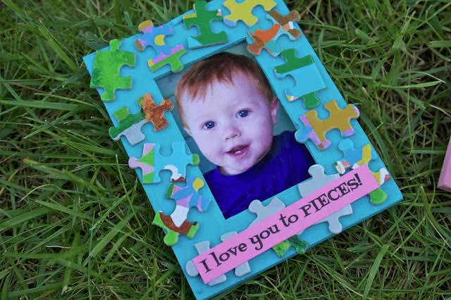 Love You to Pieces Frame