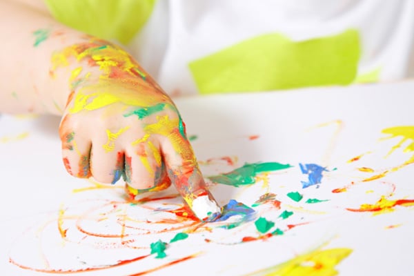 Expert tips to preserve & display finger painting artwork