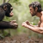 A comparison of monkey and human strength. Monkeys possess greater strength than humans