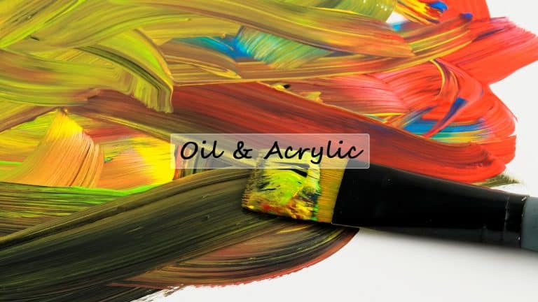 Acrylic paint dries faster than oil paint, allowing for quicker layering and faster completion of artwork