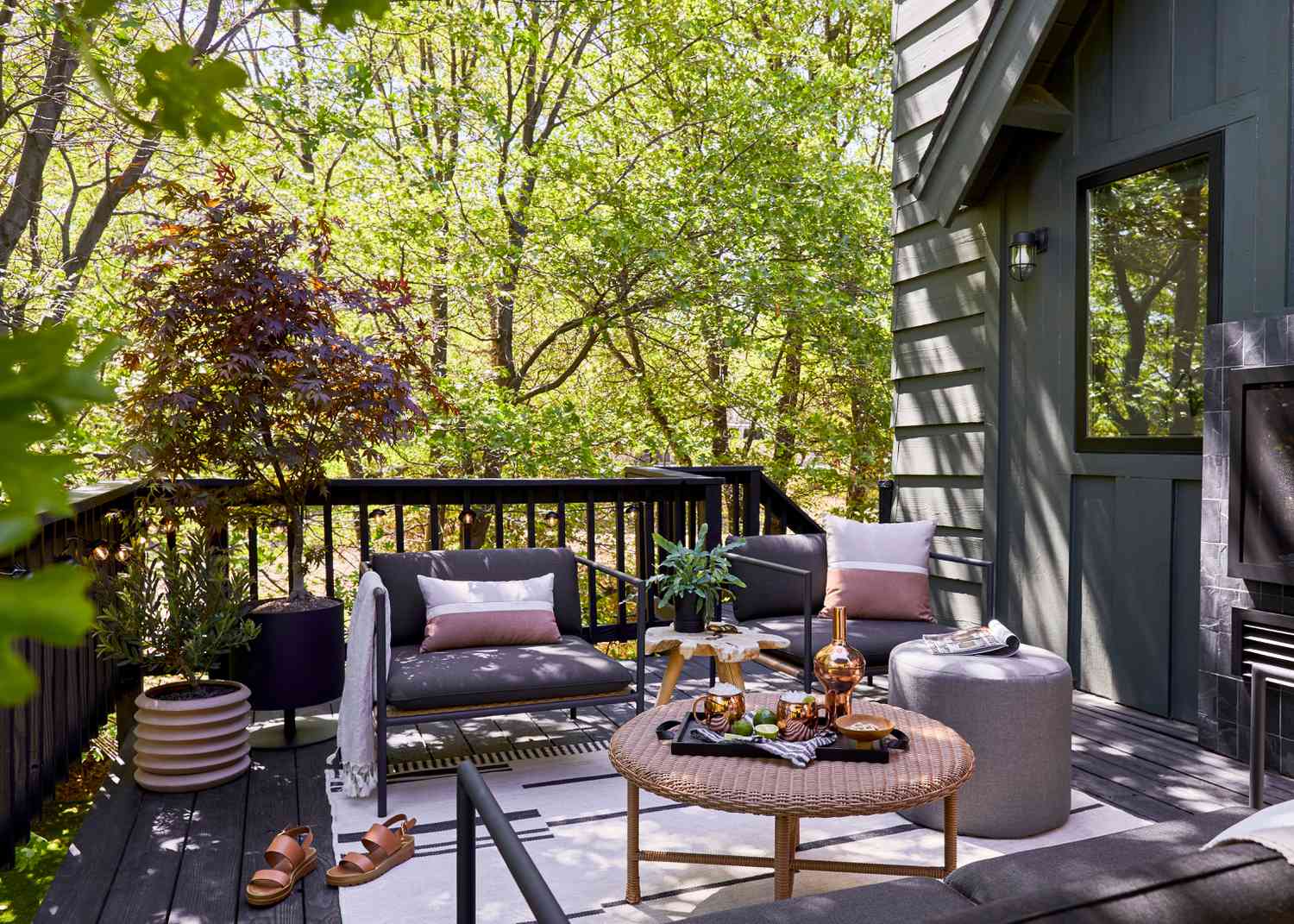 Designate an Outdoor Living Room