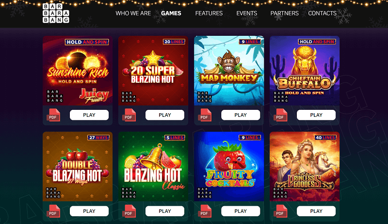 Play Barbara Bang Slots at LopeBet Casino