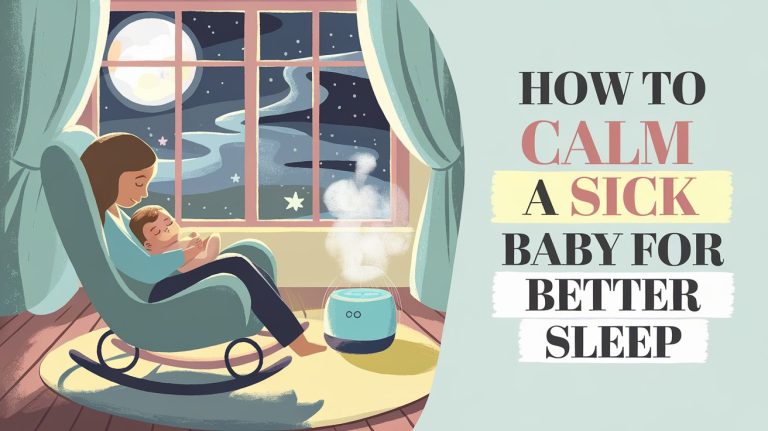 How to Calm a Sick Baby for Better Sleep