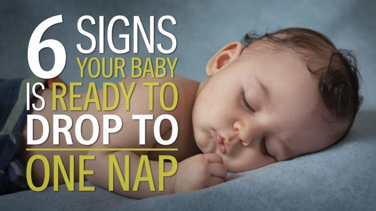 Signs Your Baby Is Ready to Drop to One Nap