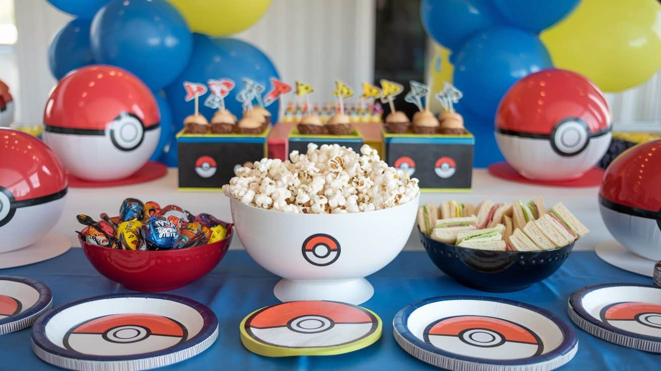 Poke_Ball-Themed_Snack_Table