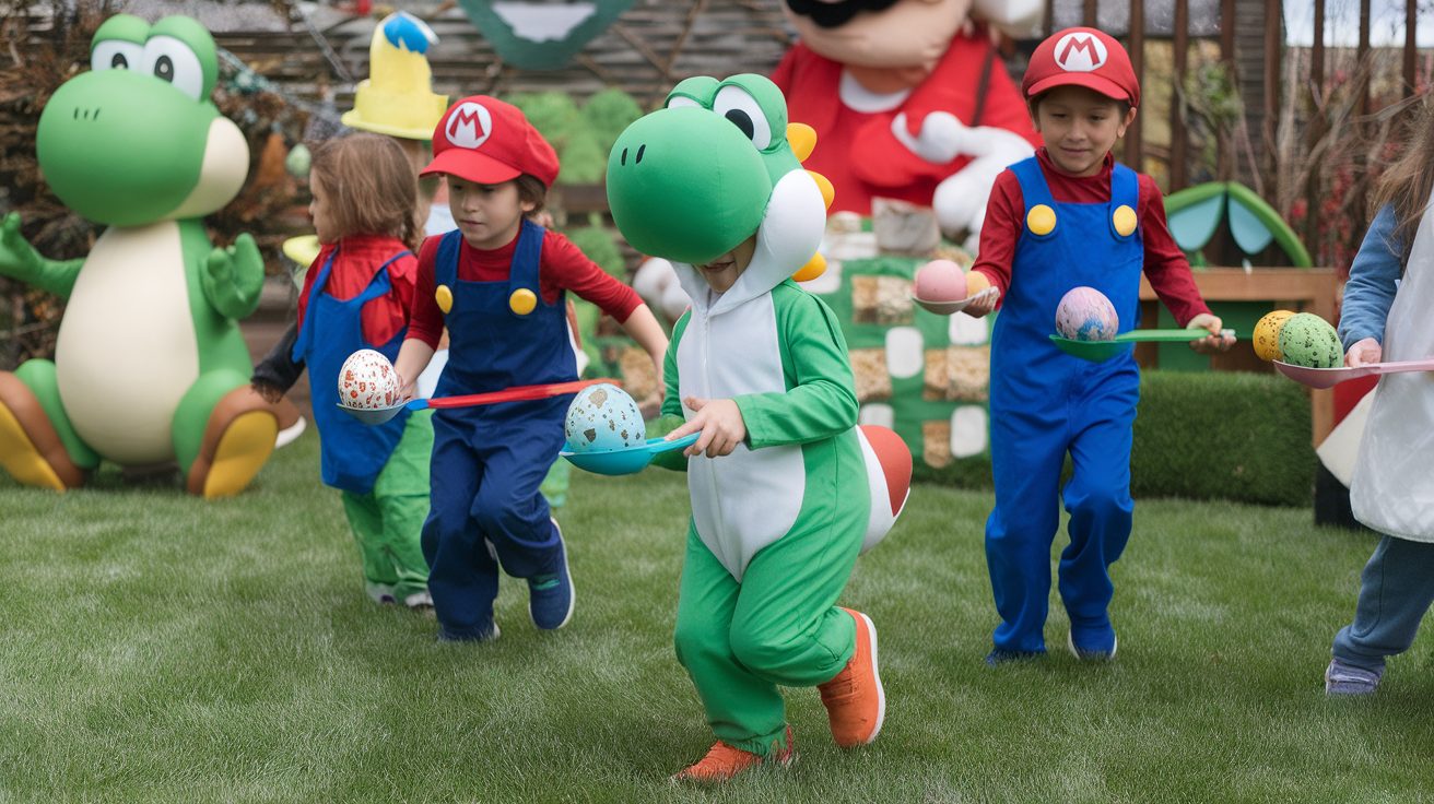 Yoshi Egg Relay Race