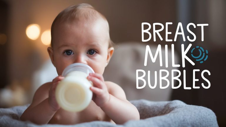 bubbles in breast milk