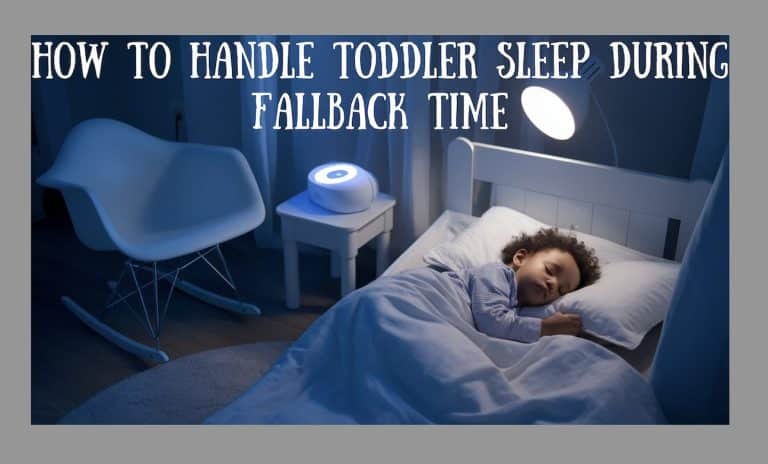 daylight savings toddler sleep fall back