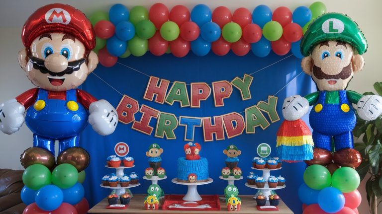 mario birthday party games