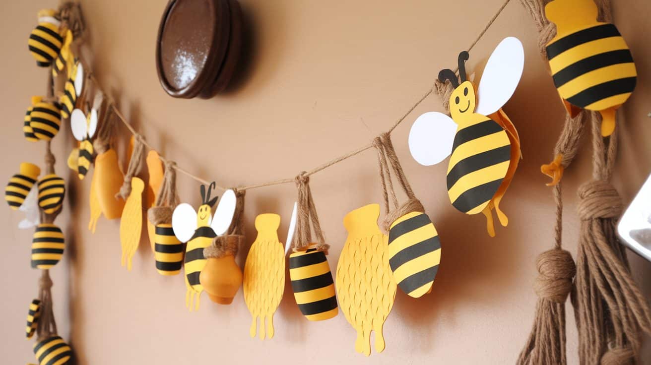 Bee_and_Honey-Themed_Garland