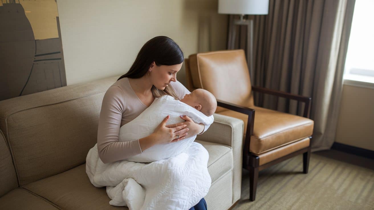 How to Get Your Baby Back on Schedule After the Flight