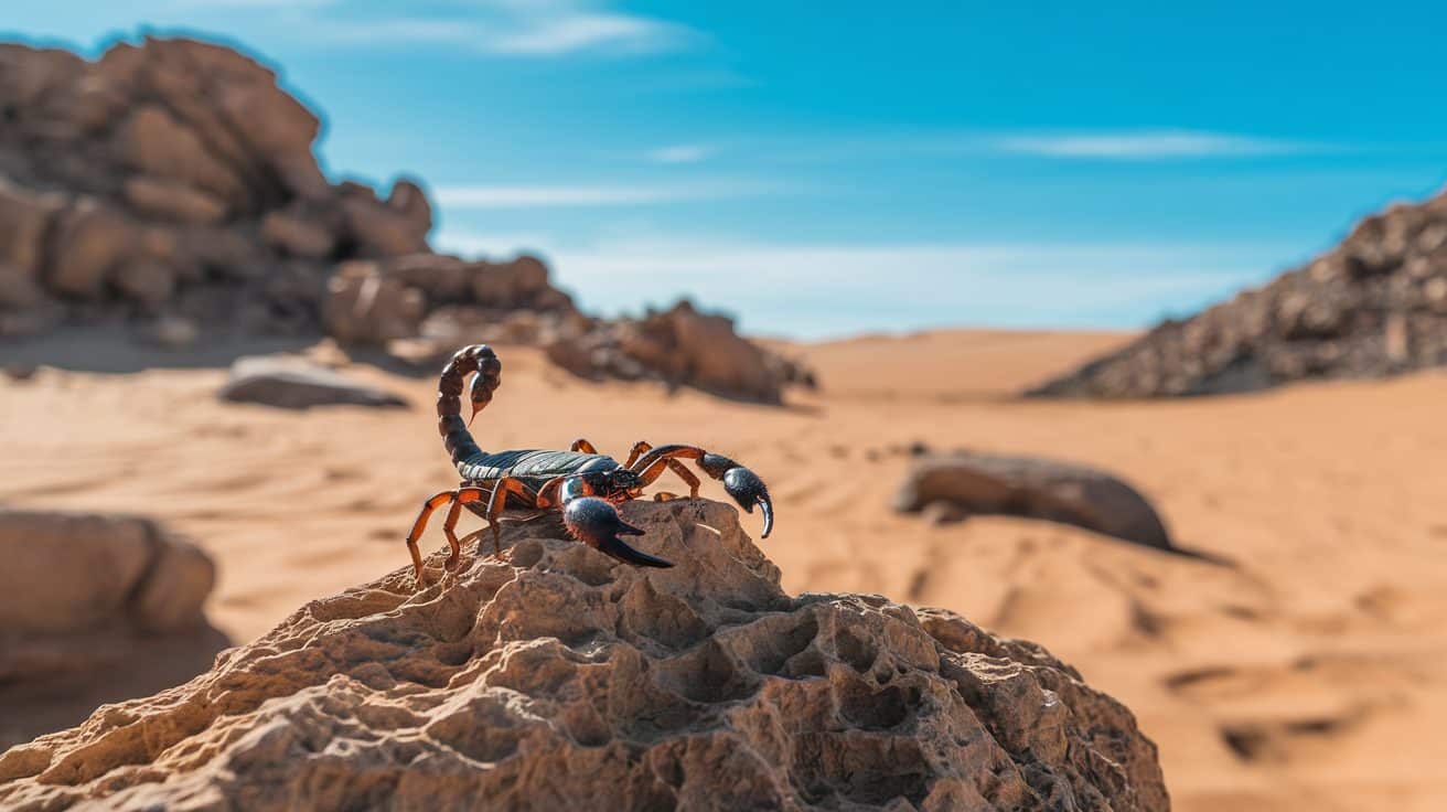 Natural Habitat of the Deathstalker Scorpion