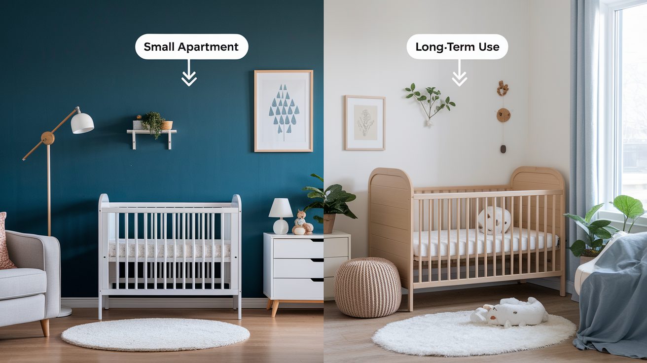 When Should You Choose a Mini Crib or a Standard Crib?