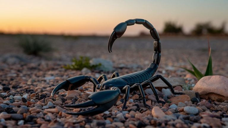 deathstalker scorpion habitat