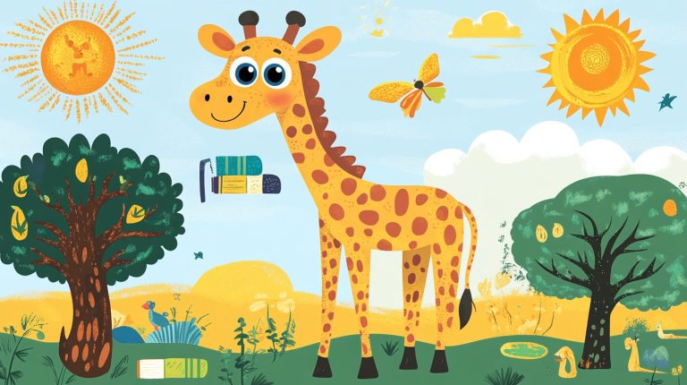 giraffe facts for kids